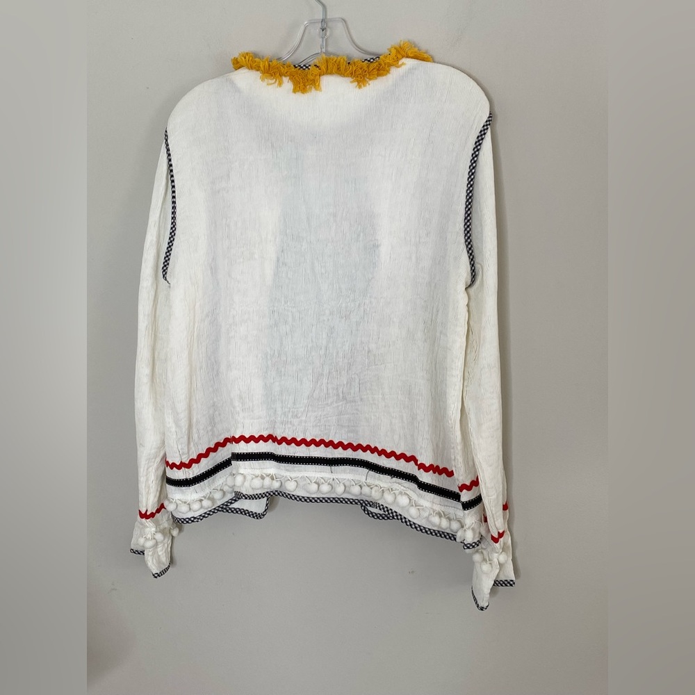 Anthropologie English Factory Selina Pom Jacket size S new - Picture 8 of 13